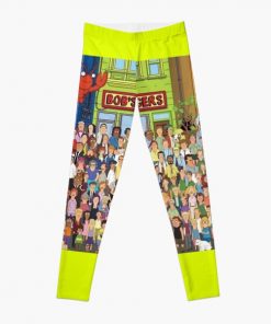 Bob's Burgers Character Collage Leggings RB0902 product Offical bob burger Merch