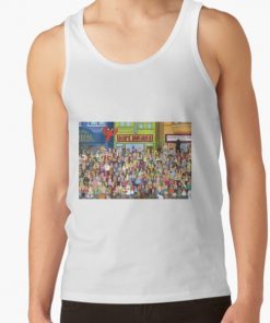 Bob's Burgers Character Collage Tank Top RB0902 product Offical bob burger Merch